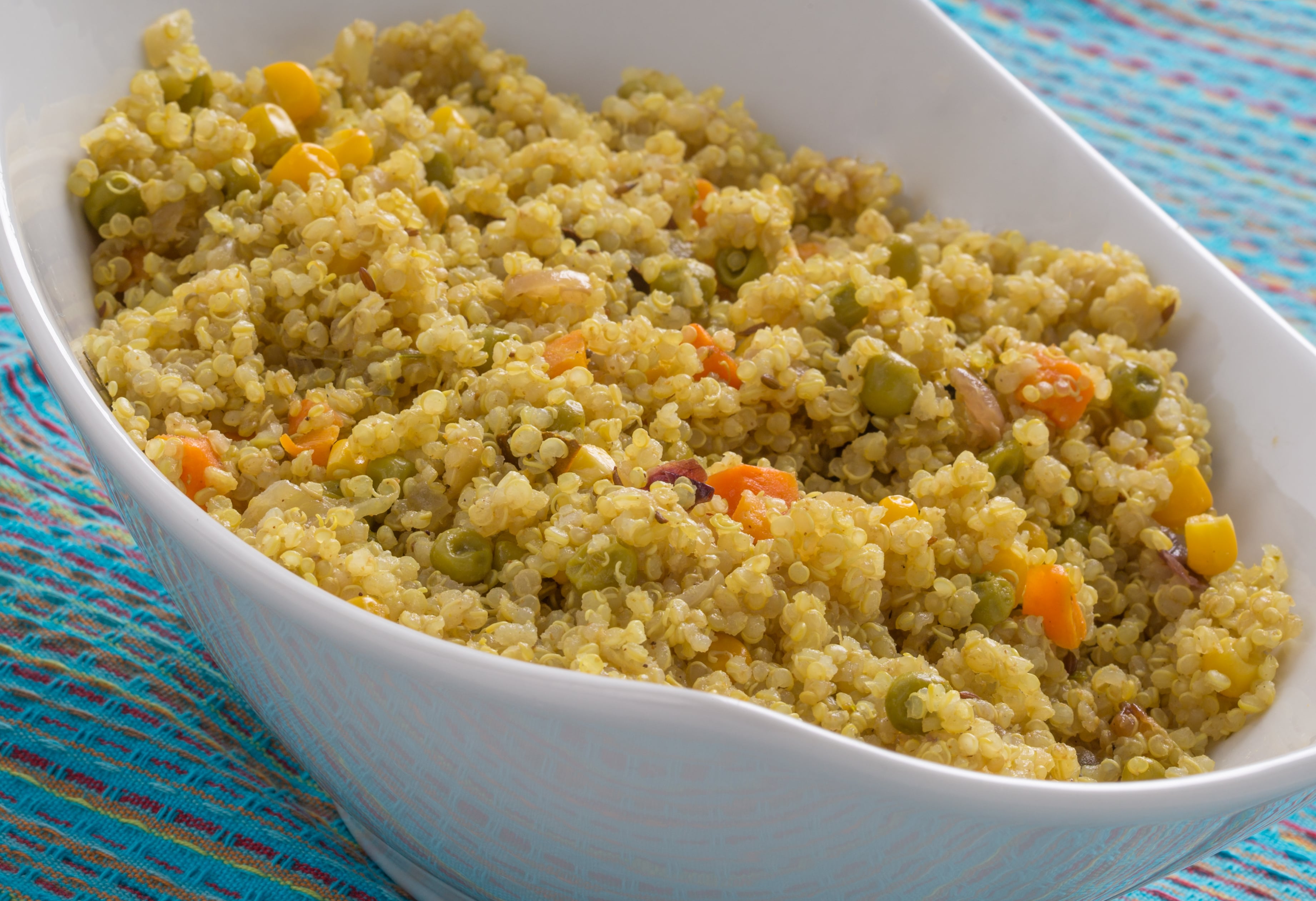 Vegetable quinoa salad bowl