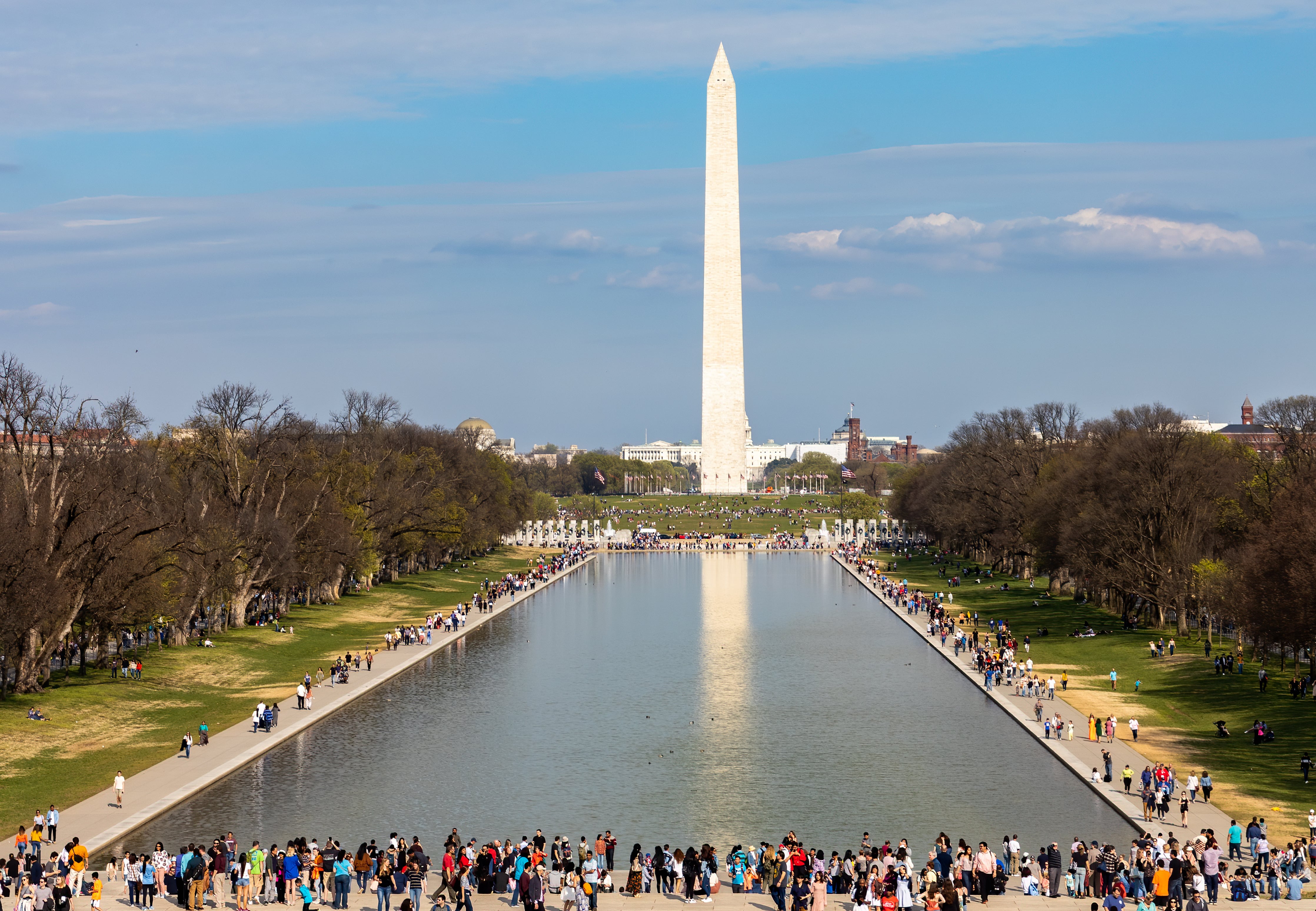Washington Monument, located on the National Mall in Washington, D.C.
