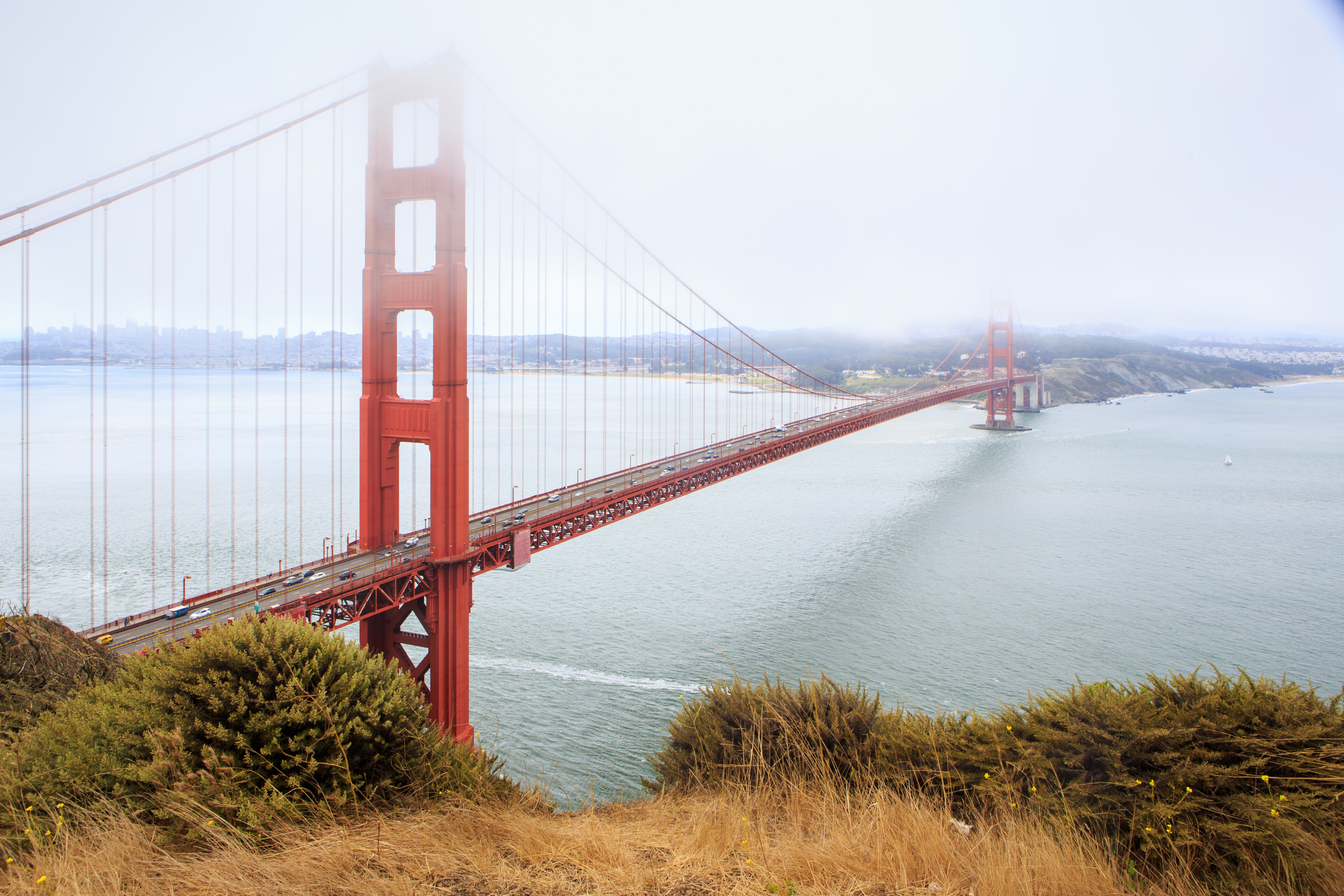Golden Gate Bridge in San Francisco, California